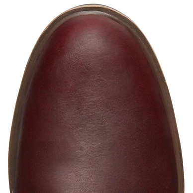 London square 6 inch cheap boot for women in burgundy